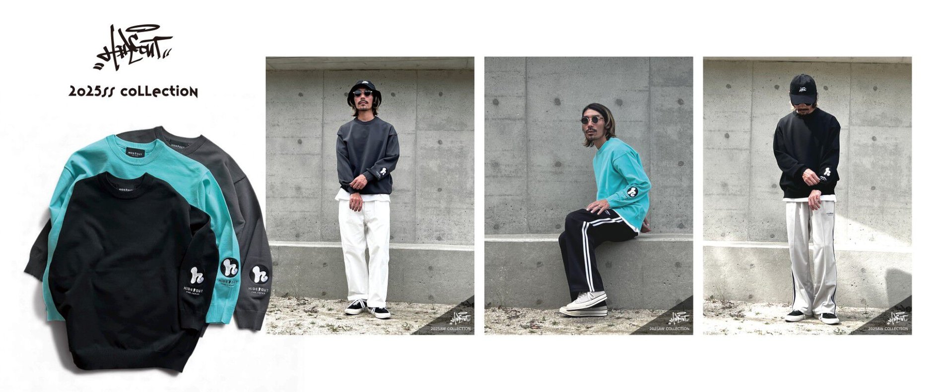 HIDEOUT (ﾊｲﾄﾞｱｳﾄ)｜公式オンラインストア