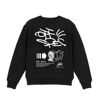 サガラ刺繍2026 HEAVY ONZ SWEAT/BLACK/M/L/XL