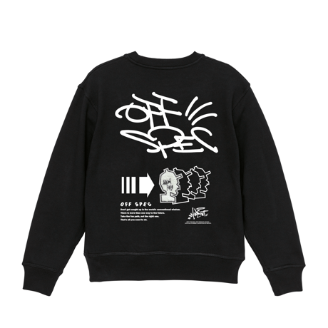サガラ刺繍2026 HEAVY ONZ SWEAT/OFF WHITE/M/L/XL