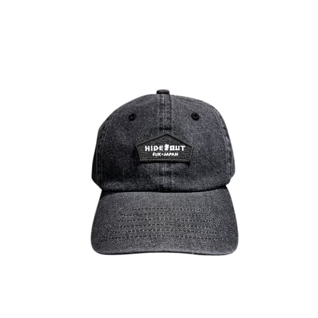 LOGO WAPPEN BASEBALL CAP / DENIM BLACK