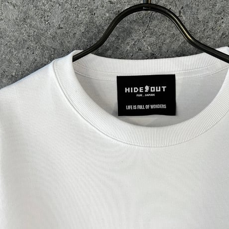 HEAVY ONZ CUT&SEW CREW NECK 【LOGO-1P】/WHITE/GREEN/BLACK/M/L/XL