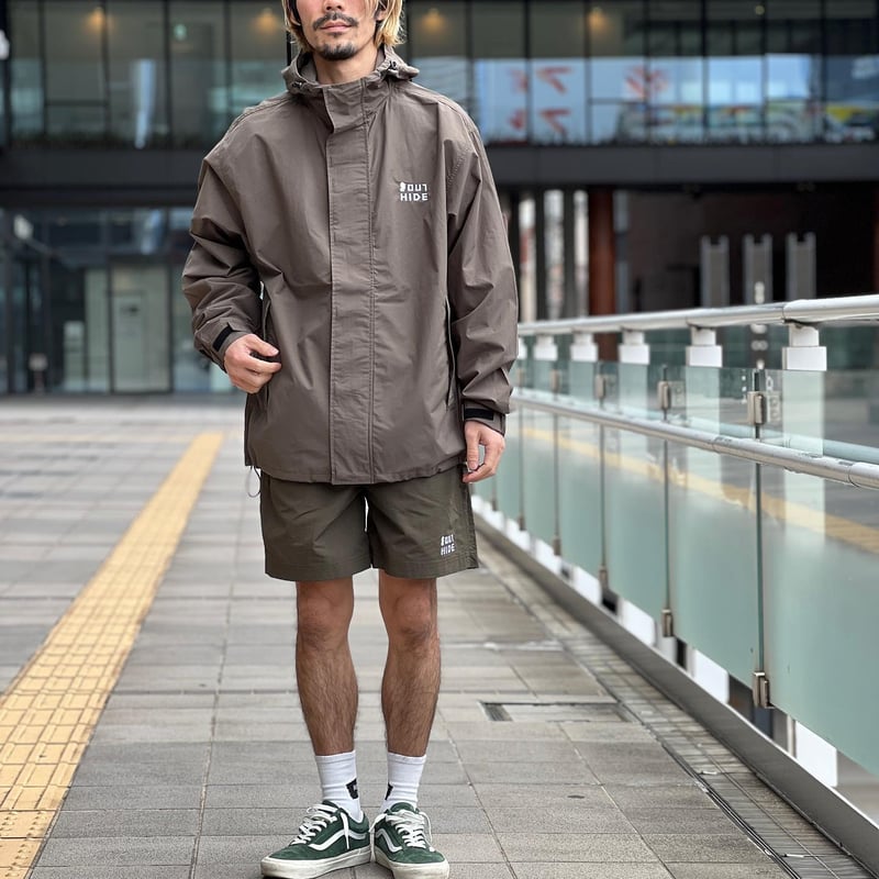 NYLON EASY SHORTS / S / M / L / XL / OLIVE | HI NYLON EASY SHORTS / S / M / L / XL / OLIVE | HI