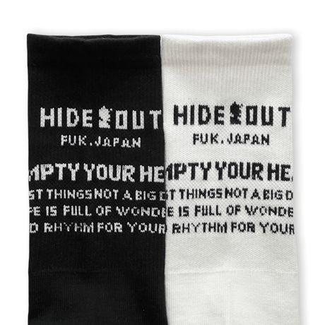 ORIGINAL SOCKS 「LOGO」/ black / unisex