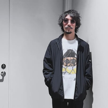 NYLON LOGO BZ  GREY / M / L / XL