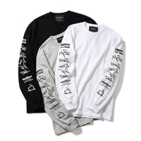 【袖ロゴデザイン】 (SUPER HEAVY BIG LONG T-SHIRTS) /M/L
