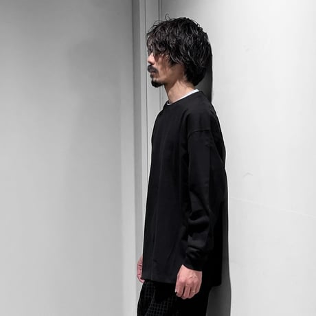 HEAVY ONZ CUT&SEW CREW NECK 【LOGO-1P】/WHITE/GREEN/BLACK/M/L/XL