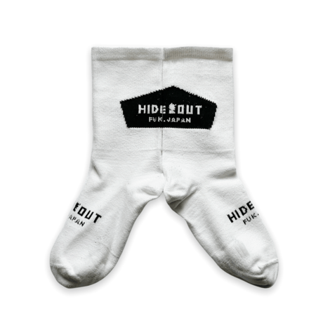 ORIGINAL SOCKS 「IE-LOGO」/ white / unisex