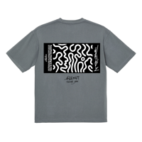 【受注生産】「BLEND IN」SUPER HEAVY WIDE T-SHIRTS /STONE GREEN/M/L