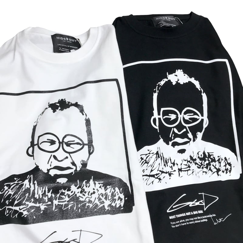 おじさん HIGH GRADE LONG SLEEVE T-SHIRTS「おじさん2022」BLACK/