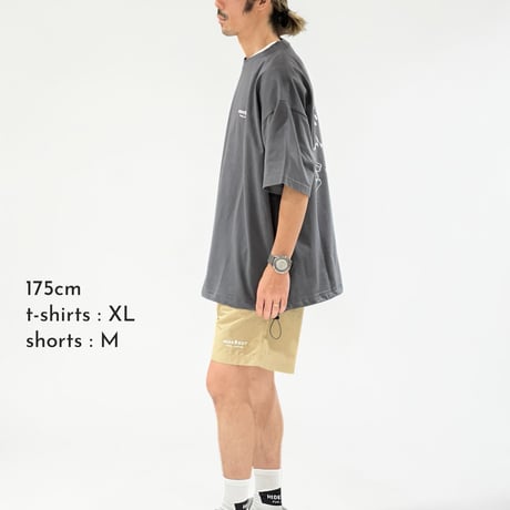 NYLON EASY SHORTS / M / L / XL / BLACK