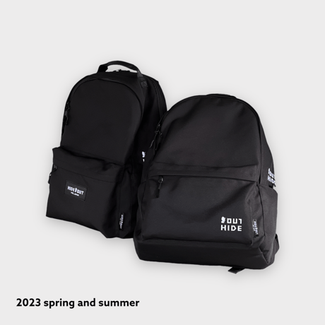 CORDURA BAG PACK - FRONT LOGO刺繍ver. BLACK / ONE SIZE
