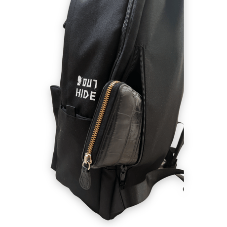 CORDURA BAG PACK - FRONT LOGO刺繍ver. BLACK / ONE SIZE