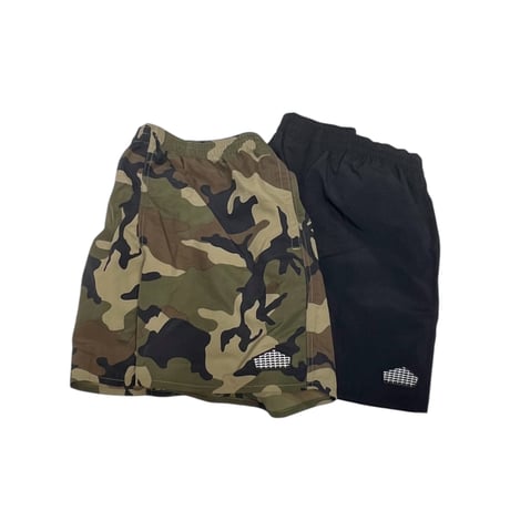 LOGO BEACH SHORTS /CAMO/BLACK/M/L/XL