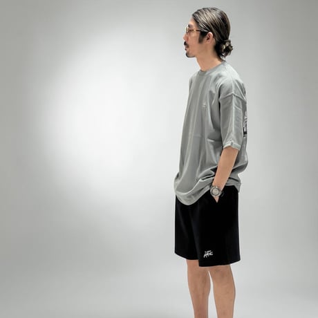 【受注生産】「BLEND IN」SUPER HEAVY WIDE T-SHIRTS /STONE GREEN/M/L