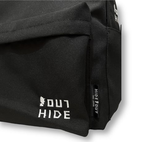 CORDURA BAG PACK - FRONT LOGO刺繍ver. BLACK / ONE SIZE