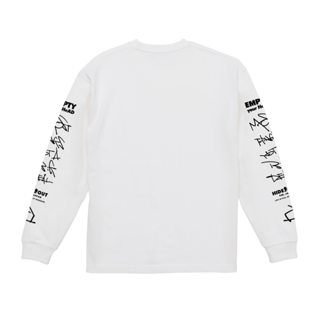 【袖ロゴデザイン】 (SUPER HEAVY BIG LONG T-SHIRTS) /M/L