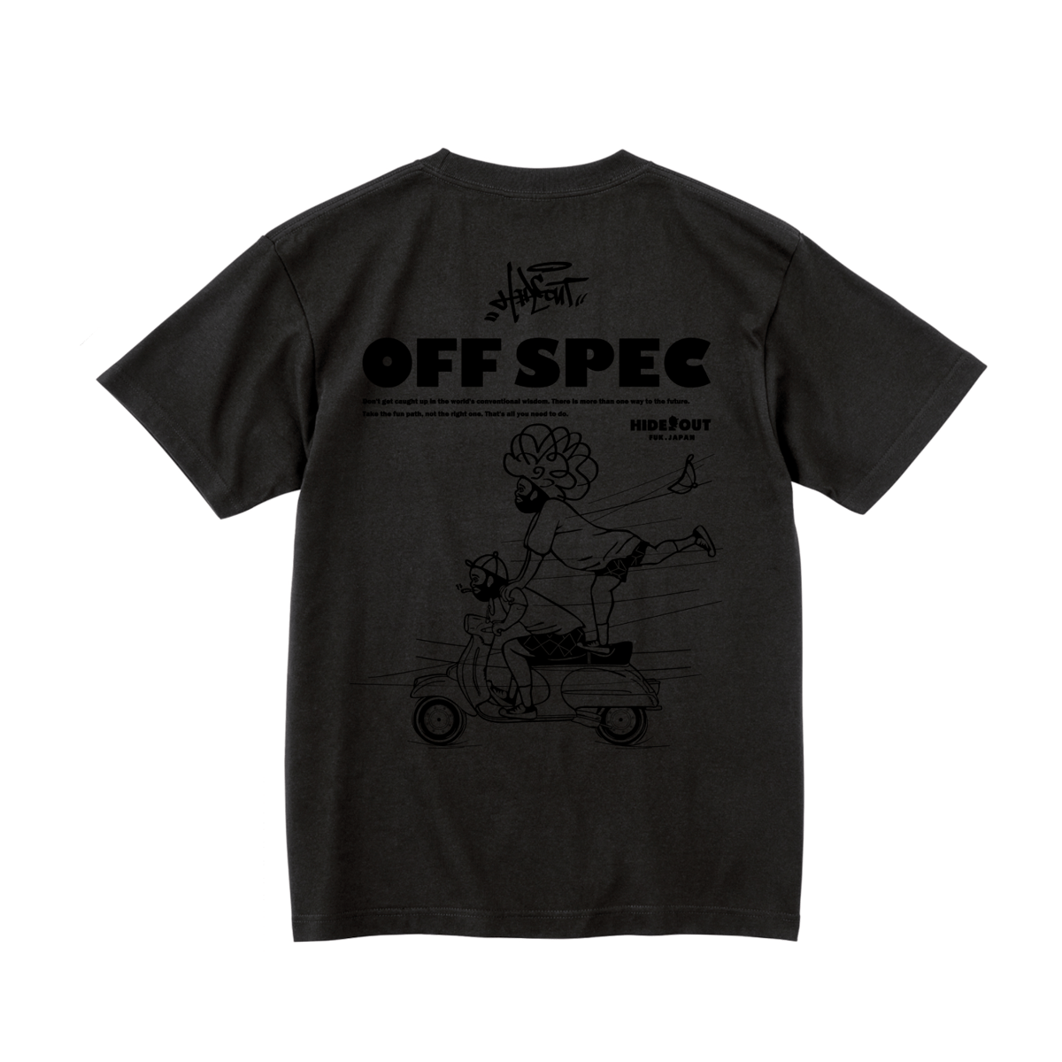 OICHANシリーズ（ベスパ）」 HIGH GRADE T-SHIRTS / WHITE/M