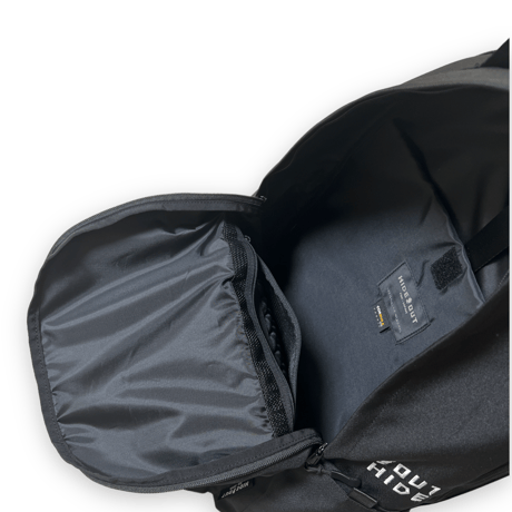 CORDURA BAG PACK - FRONT LOGO刺繍ver. BLACK / ONE SIZE