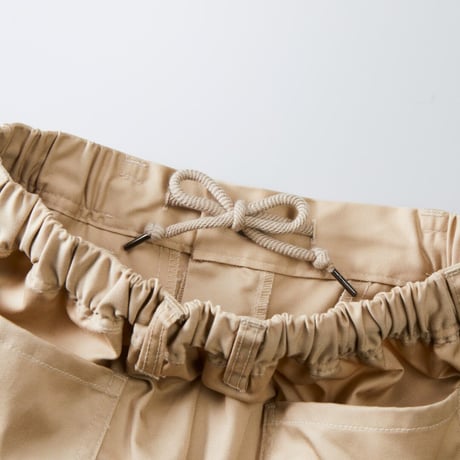 TC TWILL EASY PANTS / BEIGE / BLACK / S / M / L / XL