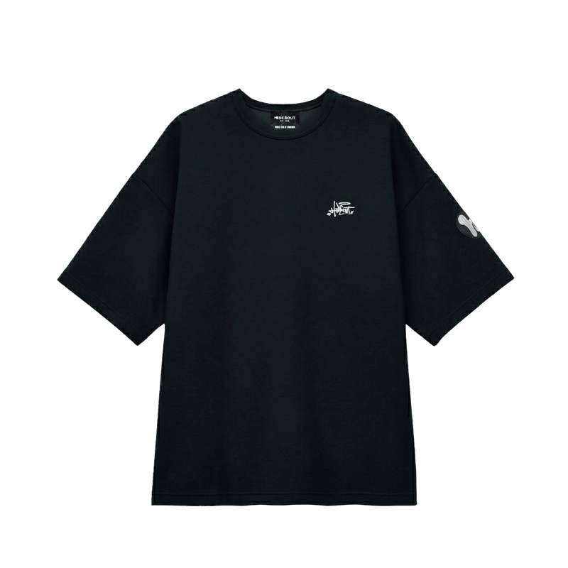 限定XLセットアップ】「h-LOGO / STREET-LOGO」刺繍ダンボールニットSS×