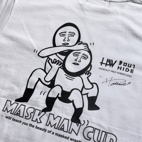 「HPW-mammoth TANIGUCHI スリーパーホールド」HIGH GRADE T-SHIRTS / WHITE/M/L/XL