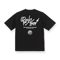 おいちゃん【PUSH ON】(SUPER HEAVY T-SHIRTS) /BLACK/M/L