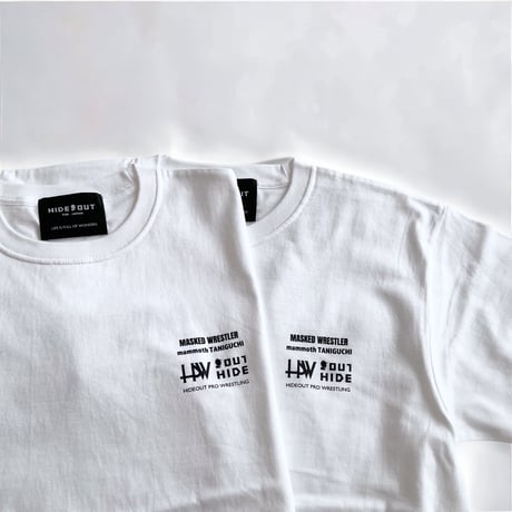 「HPW-mammoth TANIGUCHI スリーパーホールド」HIGH GRADE T-SHIRTS / WHITE/M/L/XL