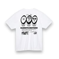 「mammoth TANIGUCHI (MWMT) - 兄弟」HIGH GRADE T-SHIRTS / WHITE/M/L/XL