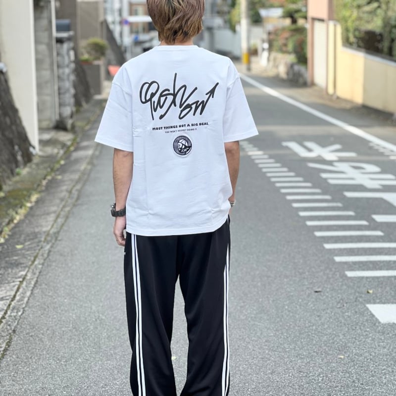 おまけ付きMan★韓国 ポップアップ Tシャツ ホワイト Lサイズ SAINT M×××××× - 【ラスト1点】SM-HR8-0000-036 / LS TEE