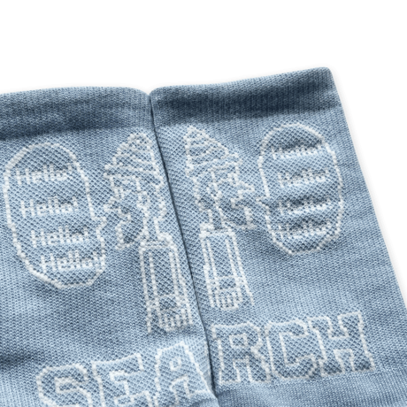 ORIGINAL SOCKS 「SERACH」/ sax / unisex