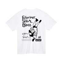 「mammoth TANIGUCHI (MWMT) - 奥義」HIGH GRADE T-SHIRTS / WHITE/M/L/XL