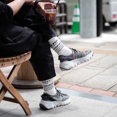 ORIGINAL SOCKS 「LOGO」/ white / unisex