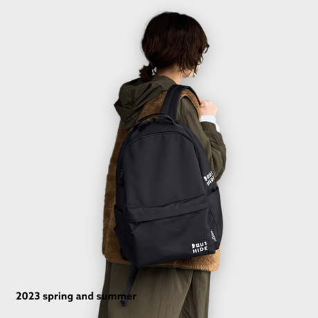 CORDURA BAG PACK - FRONT LOGO刺繍ver. BLACK / ONE SIZE