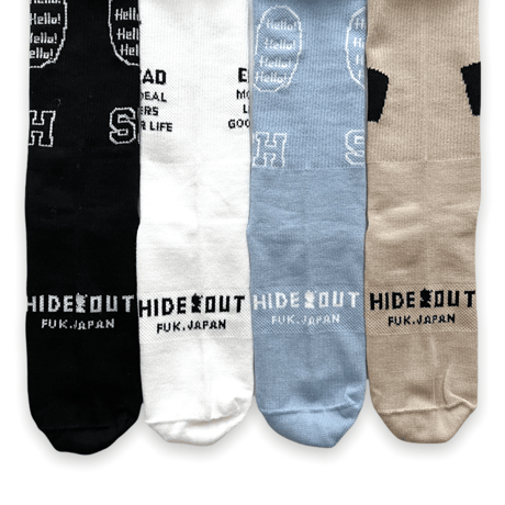 ORIGINAL SOCKS 「LOGO」/ black / unisex