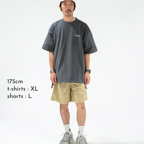 NYLON EASY SHORTS / M / L / XL / SAND KHAKI