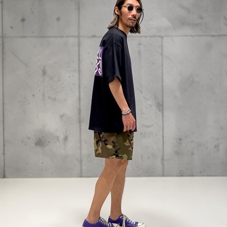 「BLEND IN」SUPER HEAVY WIDE T-SHIRTS /BLACK/M/L