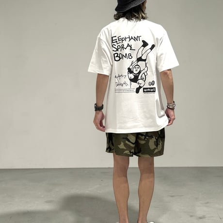 「mammoth TANIGUCHI (MWMT) - 奥義」HIGH GRADE T-SHIRTS / WHITE/M/L/XL
