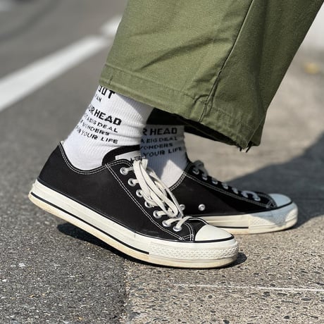 ORIGINAL SOCKS 「IE-LOGO」/ white / unisex