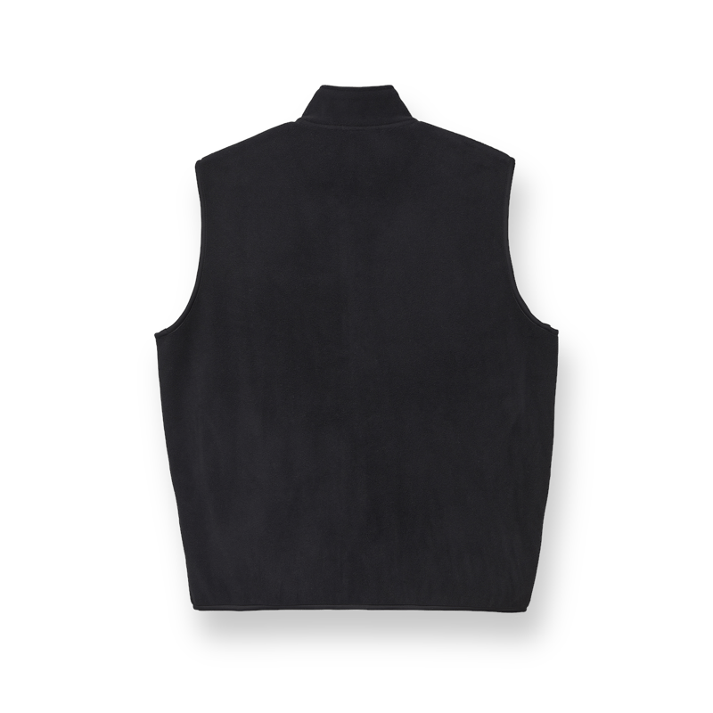 h-logo フリースベスト BLACK / M / L / XL | HIDEOUT (ハイ h-logo フリースベスト BLACK / M / L / XL | HIDEOUT (ハイ