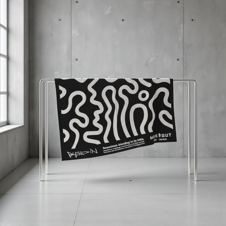 【1月31日24h限定予約販売】-限定20枚- Original Jacquard Blanket - BLEND IN / W197cm×H147cm