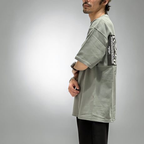 【受注生産】「BLEND IN」SUPER HEAVY WIDE T-SHIRTS /STONE GREEN/M/L