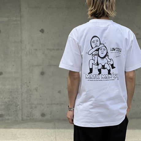 「HPW-mammoth TANIGUCHI スリーパーホールド」HIGH GRADE T-SHIRTS / WHITE/M/L/XL