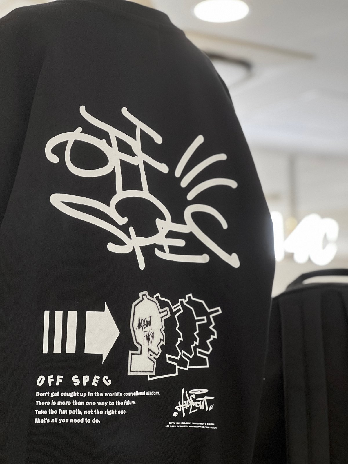 予約販売】サガラ刺繍2026ss HEAVY ONZ SWEAT/OFF WHITE/M/L