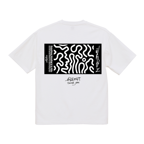 「BLEND IN」SUPER HEAVY WIDE T-SHIRTS /BLACK/M/L