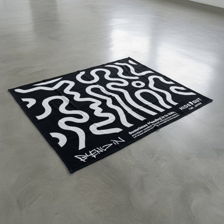 【1月31日24h限定予約販売】-限定20枚- Original Jacquard Blanket - BLEND IN / W197cm×H147cm