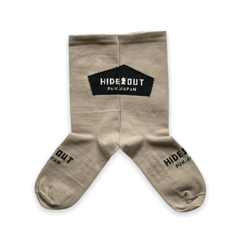 ORIGINAL SOCKS 「IE-LOGO」/ mocabeige / unisex
