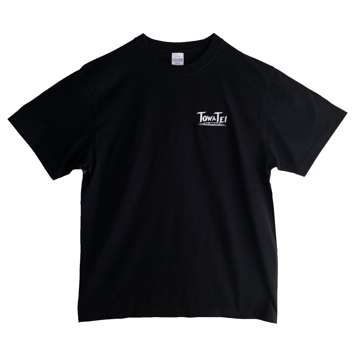 TOWA TEI 牧場 刺繍 T-SHIRT 】 BLACK | MACH_STORE