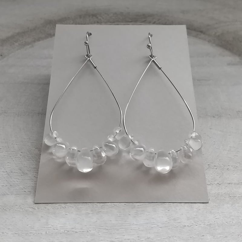 №686 ニッケルフリーピアス、イヤリング シルバー | madam＊akaneeze