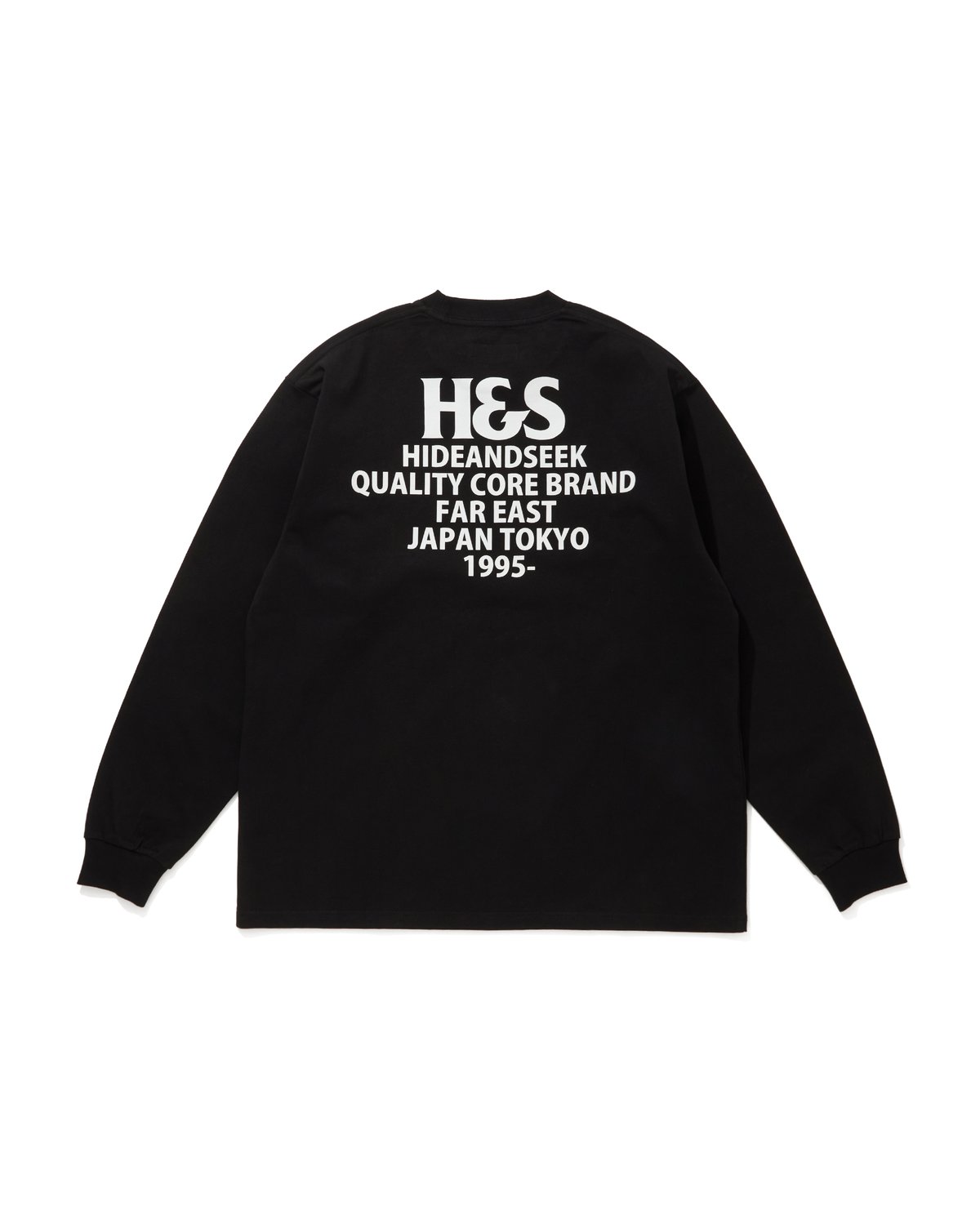 H&S L/S Tee(26ss) | HIDE AND SEEK Official Web