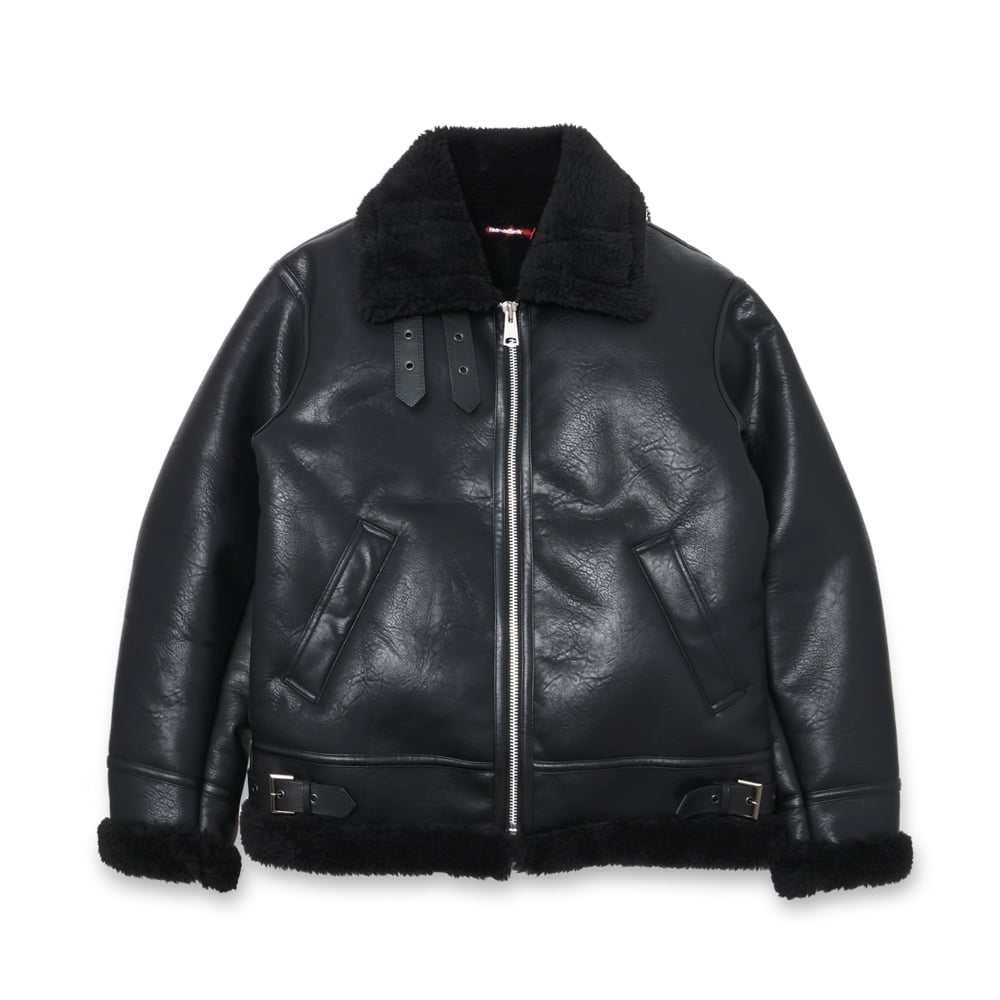 ジャケット・アウター Hideandseek Nubuck oiled leather JKT B-3 Jacket(24aw) | HIDE AND SEEK Official Web Shop